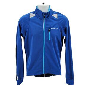 Craft Ventair X Wind Full Zip Blue Cycling Jacket Mens Medium